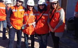 Treinamento da Mckinsey na mina de Maria Elena no deserto do Atacama, Chile